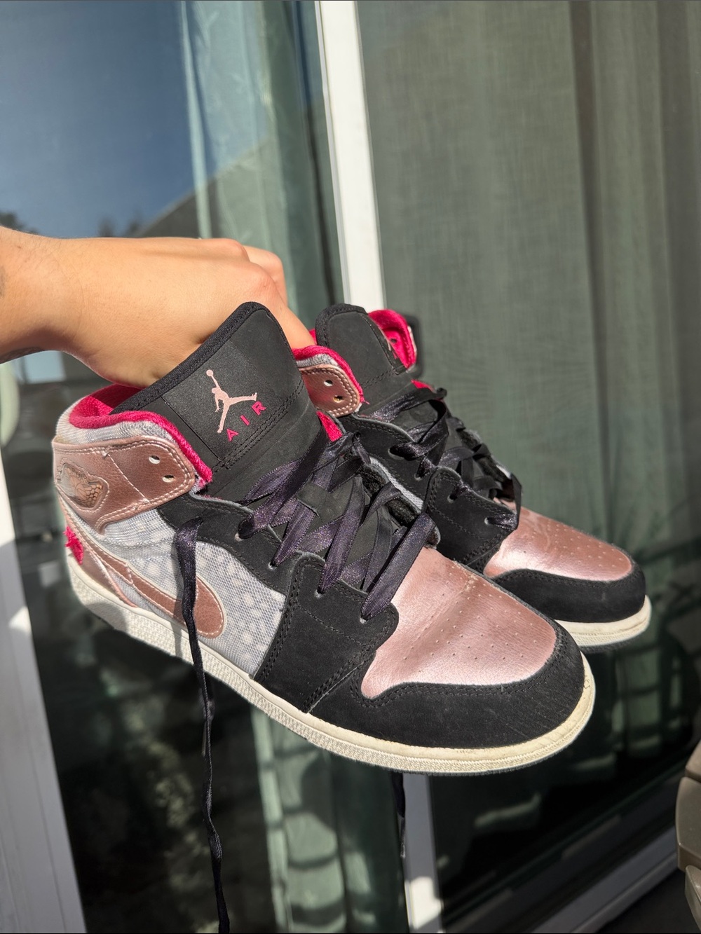 Vintage Air Jordan 1 Phat GS 'Valentine's Day' 2012